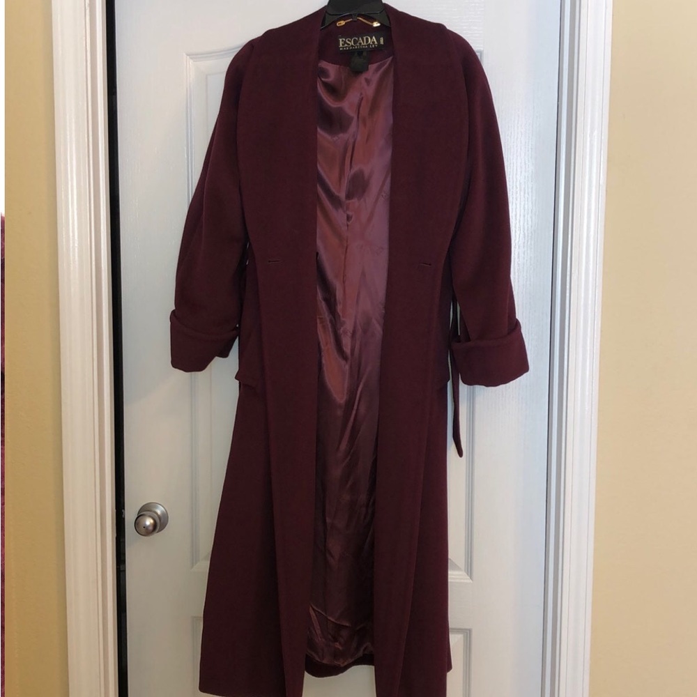 Vintage Escada Wrap Coat
